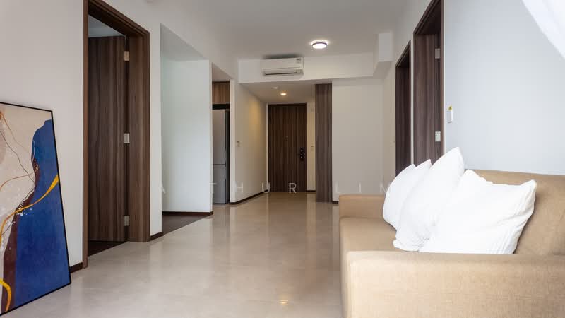 Lentor Modern, 3 Lentor Central, 2 Bedrooms, 678 sqft, Condominium For Sale, by Arthur Lim, 500056808 - Living Hall - PropertyGuru.com.sg