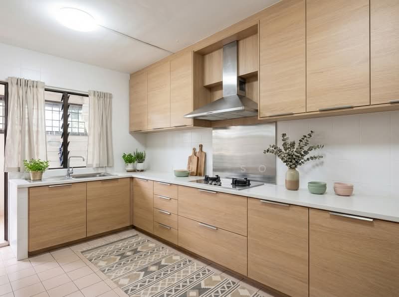 974 Hougang Street 91 HDB Flat For Sale at S$ 858,000 | PropertyGuru Singapore - Kitchen