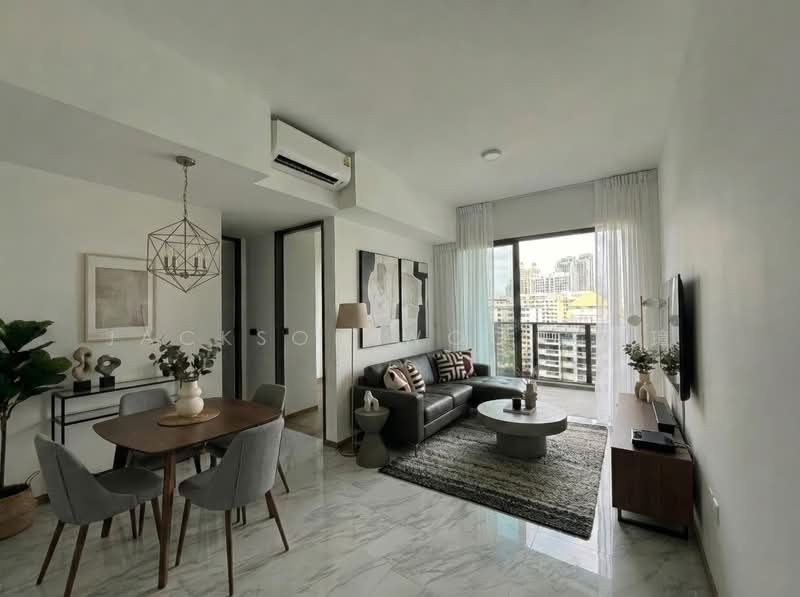 The Landmark, 173 Chin Swee Road, 2 Bedrooms, 764 sqft, Condominium For Rent, by Jackson Woo 吴威璋, 500056831 - Living Room - PropertyGuru.com.sg