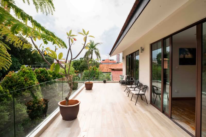 Rare Keris Bungalow Detached House For Sale at S$ 11,800,000 | PropertyGuru Singapore - Balcony