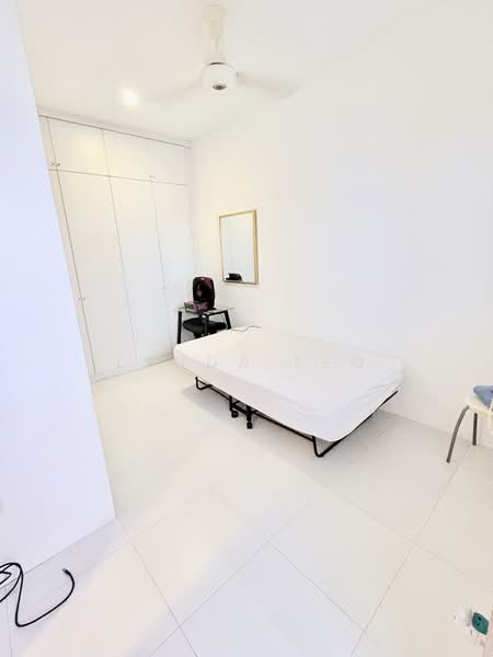 Helper bedroom with attached toilet 