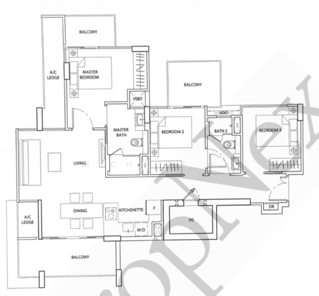 The Line@Tanjong Rhu Condominium For Sale at S$ 3,038,000 | PropertyGuru Singapore
