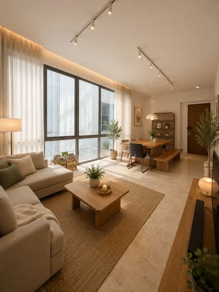 Ten @ Suffolk, 10 Suffolk Road, 3 Bedrooms, 1,184 sqft, Apartment For Sale, by Georgia Hong, 500057065 - Living Room - PropertyGuru.com.sg
