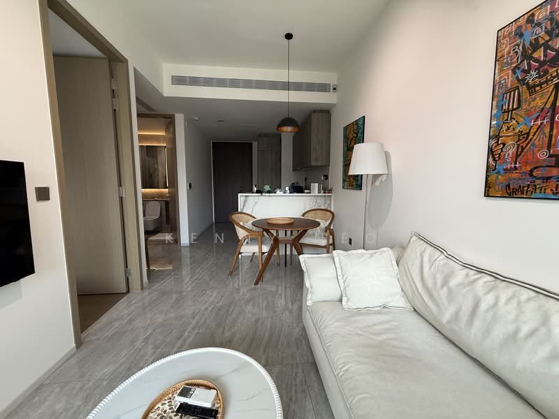 Leedon Green, 36 Leedon Heights, 1 Bedroom, 538 sqft, Condominium For Rent, by Kenny Neo, 500057089 - Living Room - PropertyGuru.com.sg