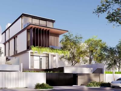 For Sale - ⭐Elegant Brand New Detached Walk to MRT & 1KM to MGS⭐