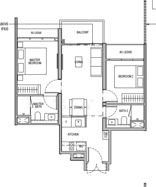 Tembusu Grand, 92 Jalan Tembusu, 2 Bedrooms, 667 sqft, Condominium For Rent, by Esther Wang 王芝茵, 500057193 - PropertyGuru.com.sg