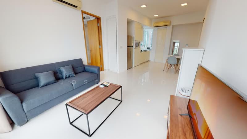 76 Shenton, 76 Shenton Way, 1 Bedroom, 592 sqft, Apartment For Rent, by Joseph Khoo, 500057195 - Living Room - PropertyGuru.com.sg