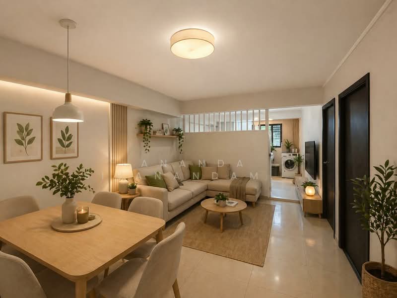 9 Selegie Road, 9 Selegie Road, 2 Bedrooms, 624 sqft, HDB Flat For Sale, by Ananda Sivanandam, 500057207 - Living Room - PropertyGuru.com.sg