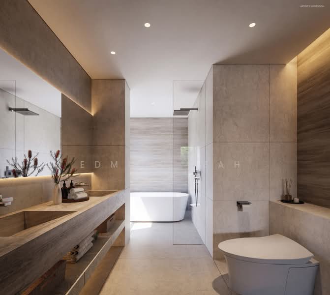 ★ Brand New ★ Bespoke Luxury Landed Homes ★ Semi-Detached House For Sale at S$ 8,780,000 | PropertyGuru Singapore - Bathroom