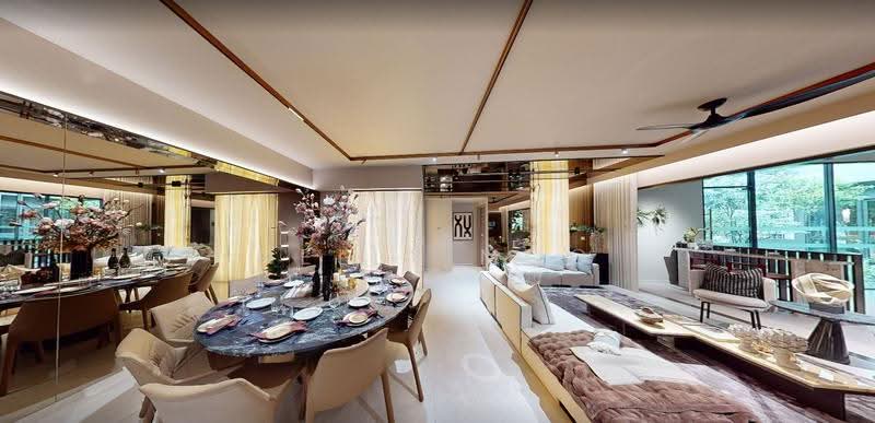 River Modern, River Galley Green, Orchard / River Valley, 4 Bedrooms, 1,830 sqft, Condominium For Sale, by Nelly Moo, 500057220 - Living Room - PropertyGuru.com.sg