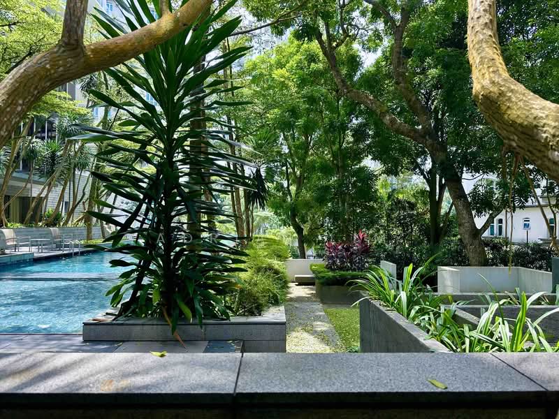 Three Three Robin Apartment For Sale at S$ 5,250,000 | PropertyGuru Singapore - Pool View from Living