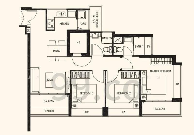 588B Ang Mo Kio Street 52 HDB Flat For Sale at S$ 1,150,000 | PropertyGuru Singapore