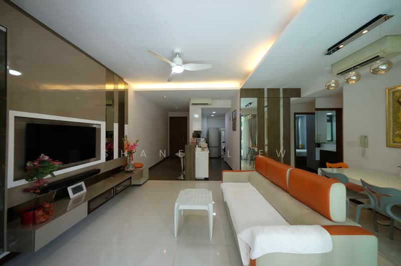 Double Bay Residences Condominium For Sale at S$ 1,520,000 | PropertyGuru Singapore - Living Room