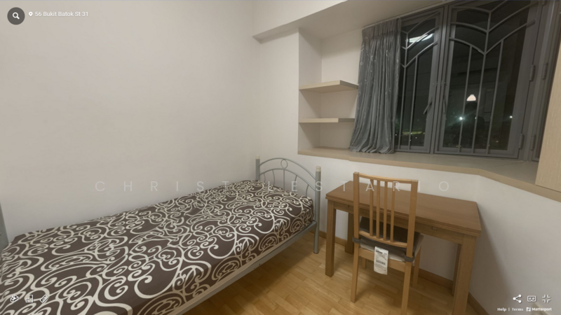 The Madeira, 56 Bukit Batok Street 31, 3 Bedrooms, 1,302 sqft, Condominium For Rent, by Christ Lestario, 500057276 - Bedroom - PropertyGuru.com.sg