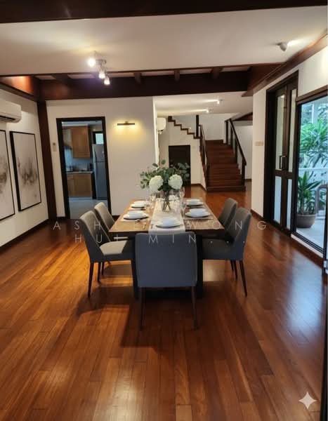 Reno Semi-D @ University Road / Kheam Hock Road / Jalan Bahasa Semi-Detached House For Sale at S$ 9,980,000 | PropertyGuru Singapore - Dining Room