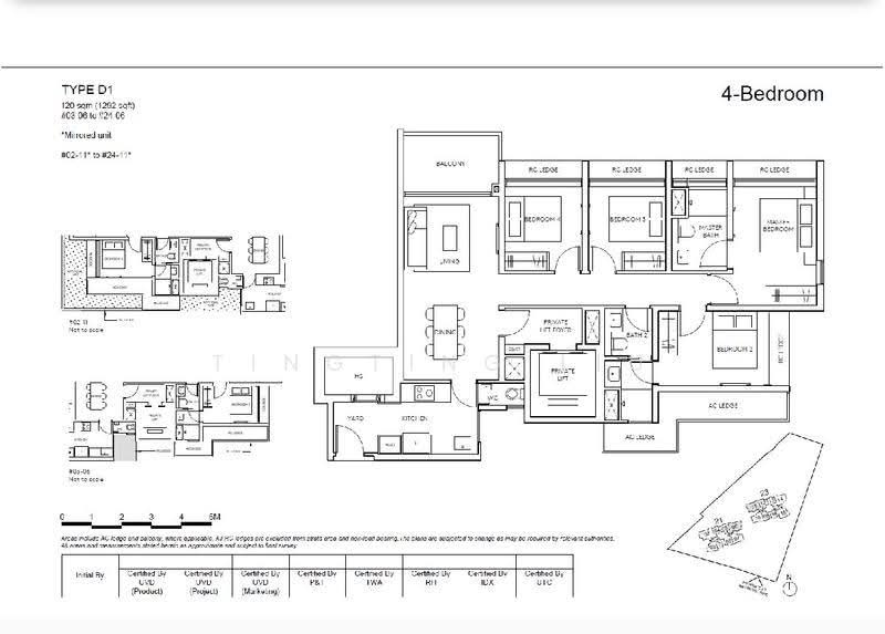 AMO Residence, 21 Ang Mo Kio Rise, Ang Mo Kio / Bishan / Thomson, 4 Bedrooms, 1,292 sqft, Condominium For Rent, by Tingting Liu, 500057399 - PropertyGuru.com.sg