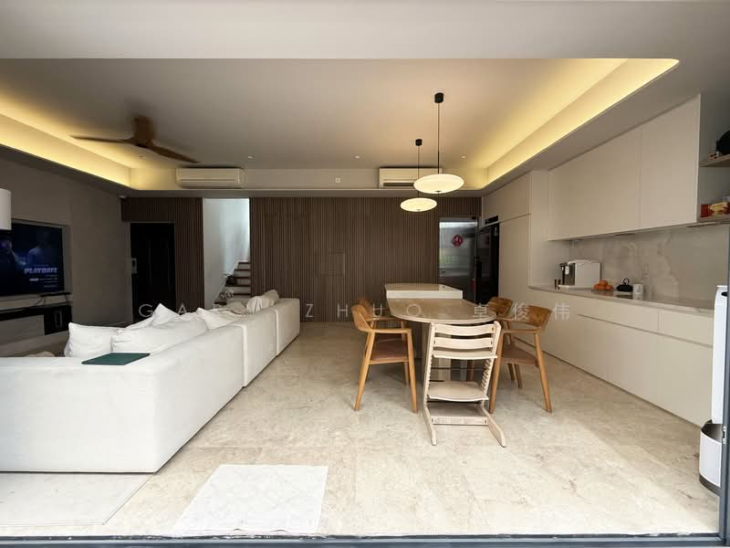 Kaleido Cluster House For Sale at S$ 3,680,000 | PropertyGuru Singapore - Living Room