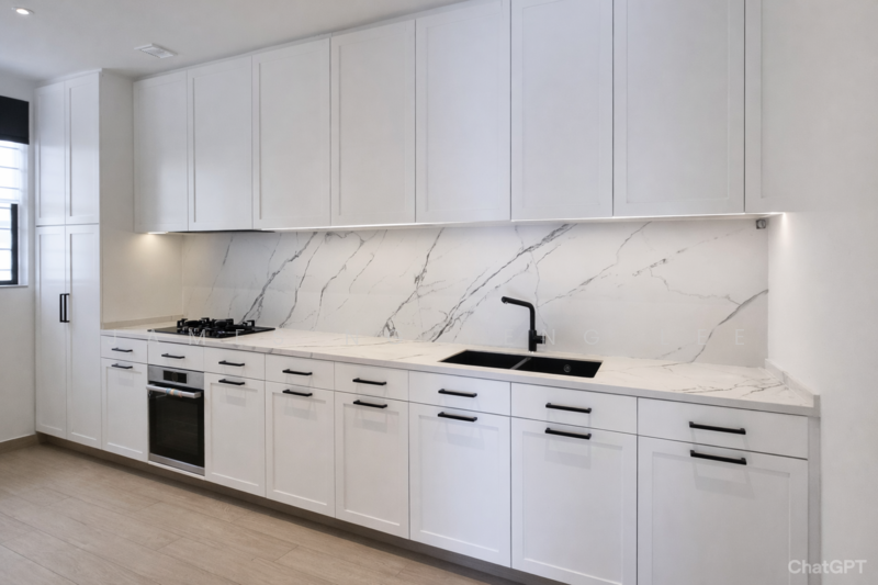 Palm Spring, 18 Ewe Boon Road, 3 Bedrooms, 1,496 sqft, Condominium For Rent, by James Ng Yeng Lee, 500057568 - Kitchen - PropertyGuru.com.sg