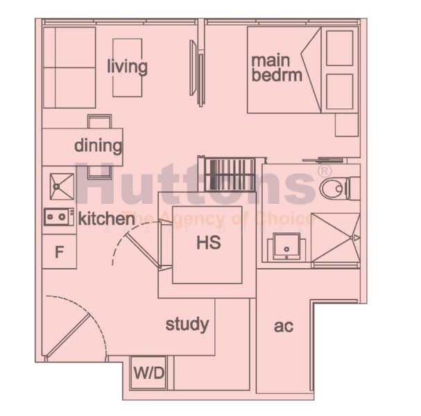 Centra Studios, 25 Lorong 25 Geylang, 1 Bedroom, 377 sqft, Apartment For Rent, by Anant Gupta, 500057667 - PropertyGuru.com.sg