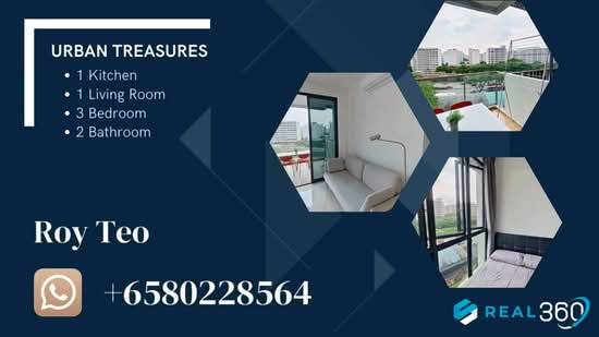 Urban Treasures, 205 Jalan Eunos, 3 Bedrooms, 883 sqft, Condominium For Sale, by Roy Teo, 500057710 - PropertyGuru.com.sg