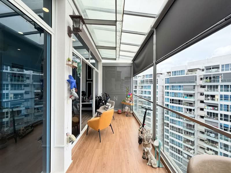 The Tampines Trilliant Executive Condominium For Sale at S$ 3,888,888 | PropertyGuru Singapore - Balcony