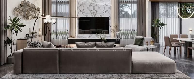 Langsat Road Semi-Detached House For Sale at S$ 8,800,000 | PropertyGuru Singapore - Living Room