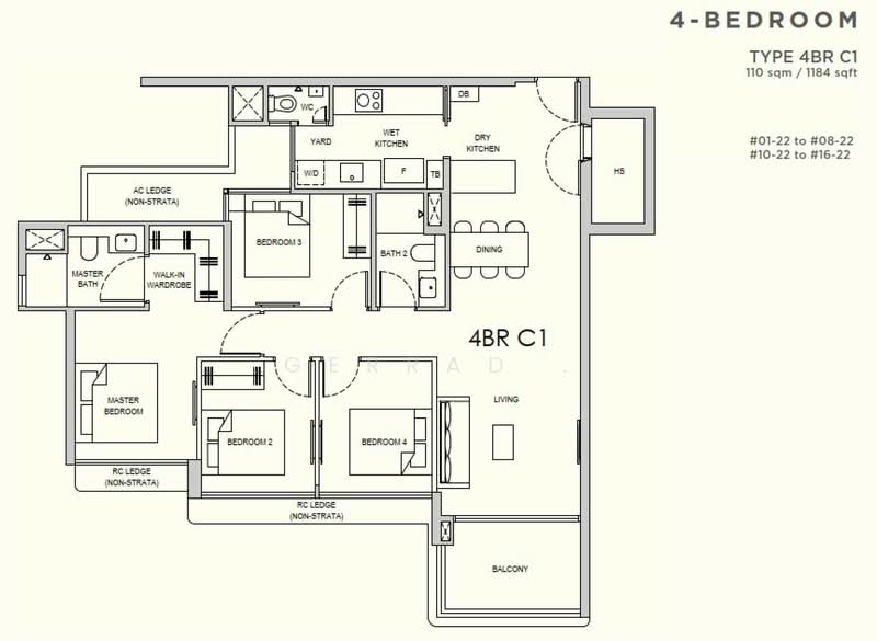 Lentor Gardens Residences, , 3 Bedrooms, 872 sqft, Condominium For Sale, by GERRAD ., 500057958 - PropertyGuru.com.sg