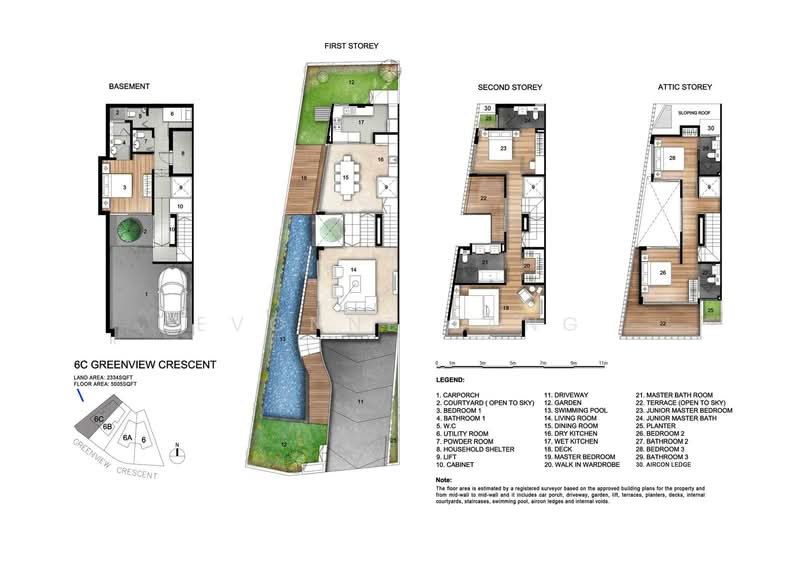 greenview crescent Semi-Detached House For Sale at S$ 8,880,000 | PropertyGuru Singapore