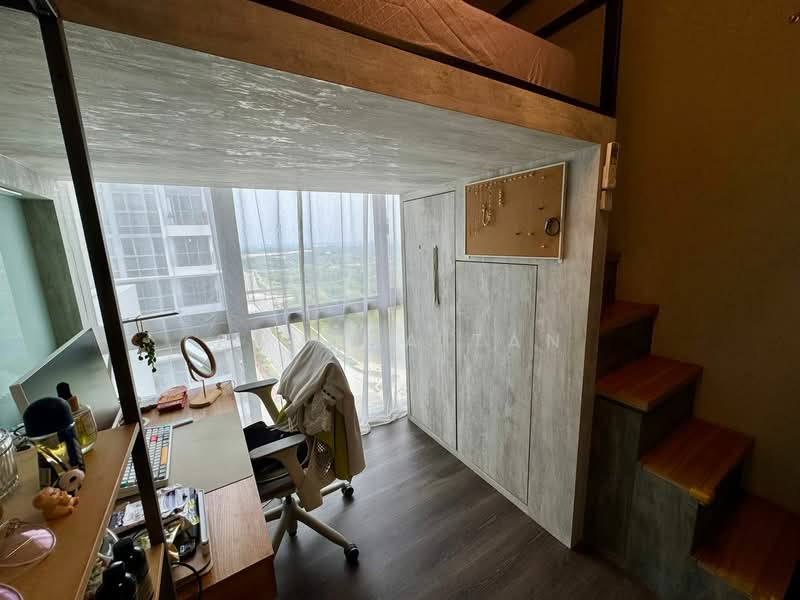 Riverbank at Fernvale, Sengkang West Way/Fernvale, 3 Bedrooms, 1,055 sqft, Condominium For Sale, by Sandra Tan, 500058034 - Common Bedroom 1 with Study area  - PropertyGuru.com.sg