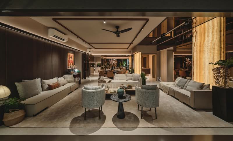 River Modern Condominium For Sale at S$ 5,995,000 | PropertyGuru Singapore - Living Room