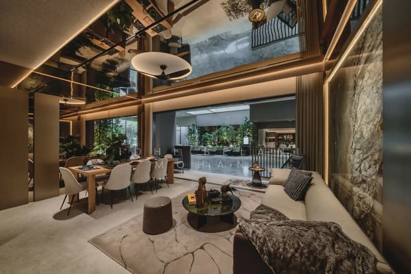 River Modern Condominium For Sale at S$ 5,995,000 | PropertyGuru Singapore - Living Room