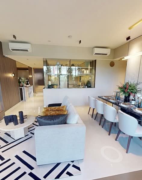Brand New Condo within 1km to St Nicholas Girls School & Anderson Primary School Condominium For Sale at S$ 3,200,000 | PropertyGuru Singapore - Dining Room