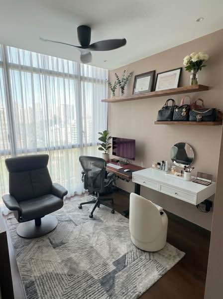 Pullman Residences, 18 Dunearn Road, 2 Bedrooms, 667 sqft, Condominium For Sale, by Pamela Lin, 500058158 - Study - PropertyGuru.com.sg
