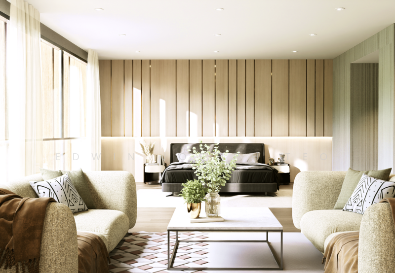 ⭐ Sole Agent ⭐ Brand New Lux Bungalow @ GCB Estate Detached House For Sale at S$ 21,800,000 | PropertyGuru Singapore - Bedroom