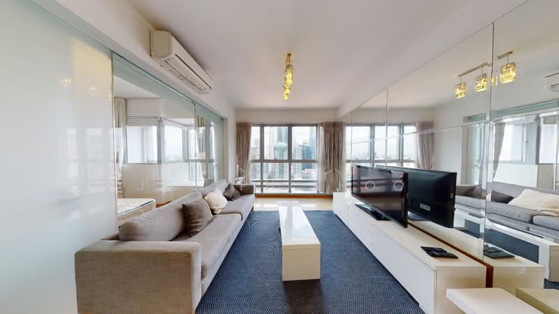 The Clift, 21 McCallum Street, 1 Bedroom, 527 sqft, Apartment For Rent, by Joseph Khoo, 500058273 - Living Room - PropertyGuru.com.sg