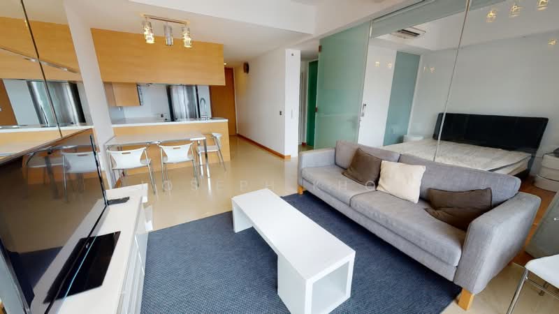 The Clift, 21 McCallum Street, 1 Bedroom, 527 sqft, Apartment For Rent, by Joseph Khoo, 500058273 - Living Room - PropertyGuru.com.sg