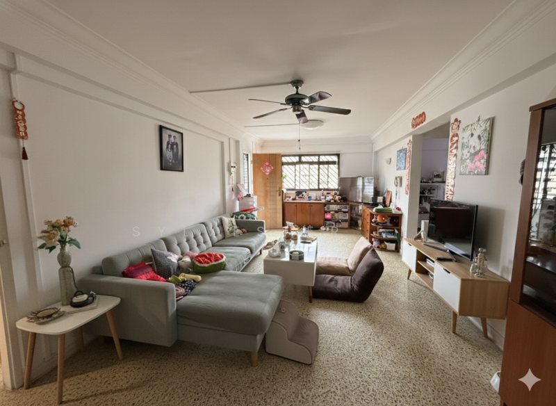 432 Ang Mo Kio Avenue 10 HDB Flat For Sale at S$ 550,000 | PropertyGuru Singapore - Living Room