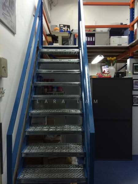 LW Technocentre, 31 Toh Guan Road East, 1,173 sqft, Factory / Workshop (B2) For Sale, by Lara Lam, 500058297 - Stairs - CommercialGuru.com.sg