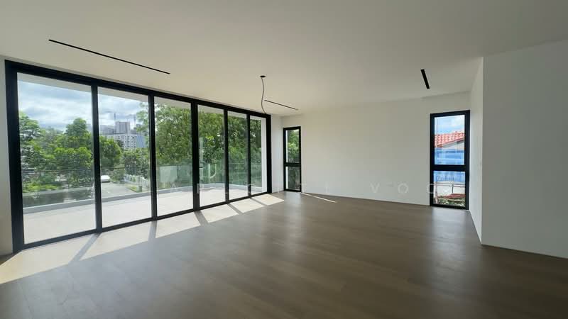 💎TOP Brand New, A Rare District 10 Trophy Residence❤️Architectural Masterpiece. Mount Sinai Estate Detached House For Sale at S$ 19,800,000 | PropertyGuru Singapore - Living Room