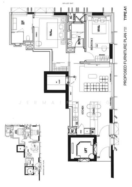 3 Orchard By-The-Park, 3 Orchard Boulevard, 2 Bedrooms, 1,066 sqft, Condominium For Rent, by Jermaine Ang, 500058399 - PropertyGuru.com.sg