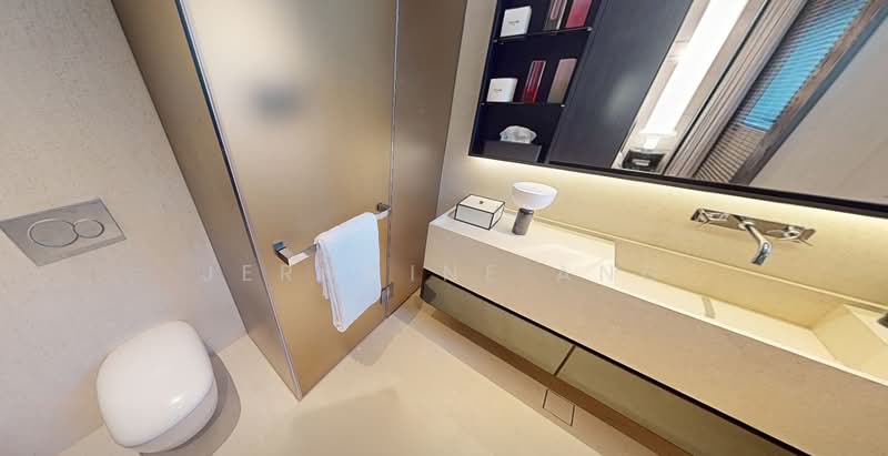 3 Orchard By-The-Park, 3 Orchard Boulevard, 2 Bedrooms, 1,066 sqft, Condominium For Rent, by Jermaine Ang, 500058399 - Bathroom - PropertyGuru.com.sg