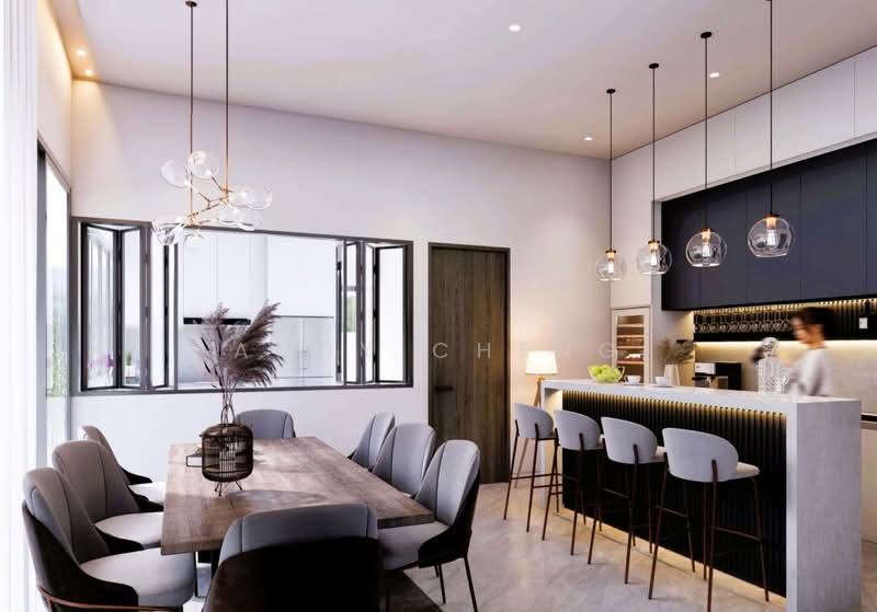 Telok Kurau Brand New Modern Semi-Detached With Lift Semi-Detached House For Sale at S$ 8,800,000 | PropertyGuru Singapore - Dining