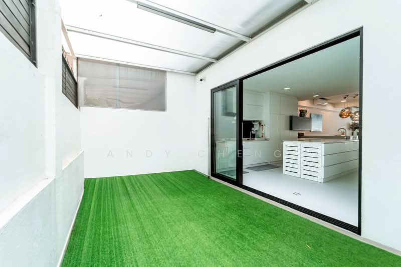 Renovated Inter Terrace With Home Lift At Guan Soon Terrace Estate Terraced House For Sale at S$ 5,180,000 | PropertyGuru Singapore - Yard Area