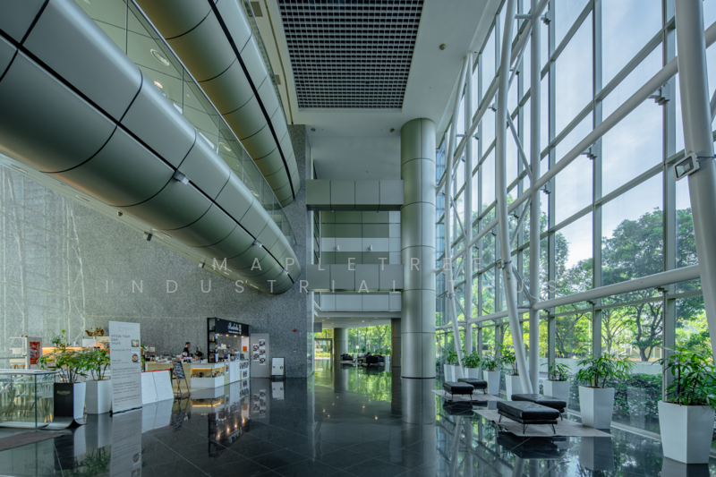 The Signature at CBP, 5 mins walk to Expo MRT, 51 Changi Business Park Central 2, 1,847 sqft, Light Industrial (B1) For Rent, by Tan Ngam Key, 500058549 - Lobby - CommercialGuru.com.sg