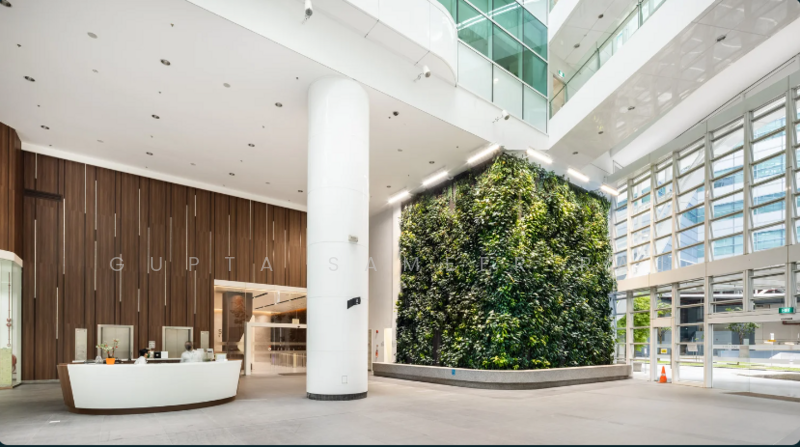 Solaris @ One-North, 1 Fusionopolis Walk, 10,948 sqft, Business / Science Park For Rent, by Gupta Sameer Raj, 500058602 - Lobby - CommercialGuru.com.sg