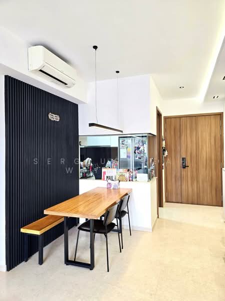 Stirling Residences, 25 Stirling Road, 3 Bedrooms, 1,055 sqft, Condominium For Rent, by Sergius Seah Weiming, 500058606 - Dining Room - PropertyGuru.com.sg