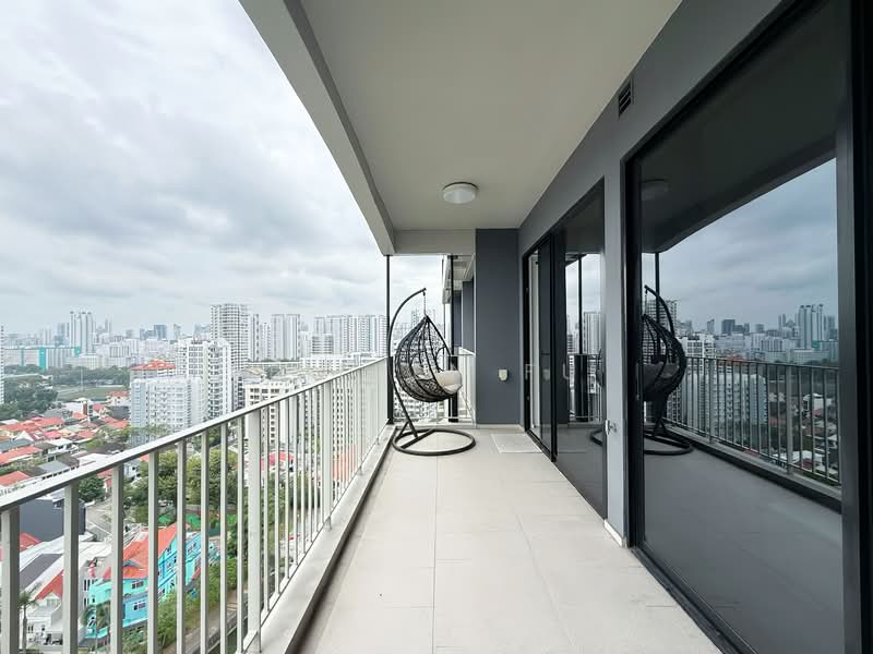 Jui Residences Condominium For Sale at S$ 1,480,000 | PropertyGuru Singapore - Balcony