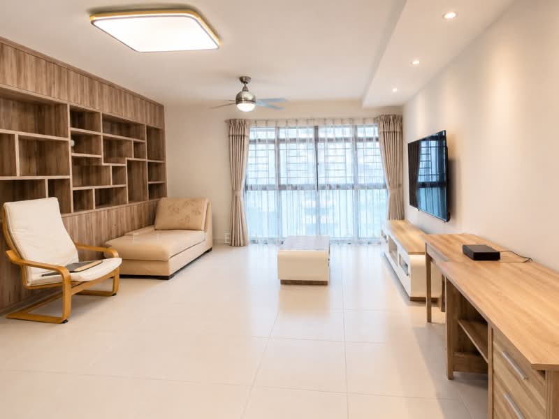 322B Anchorvale Drive, , 3 Bedrooms, 1,184 sqft, HDB Flat For Sale, by Eileen Leong, 500058672 - Living Room - PropertyGuru.com.sg