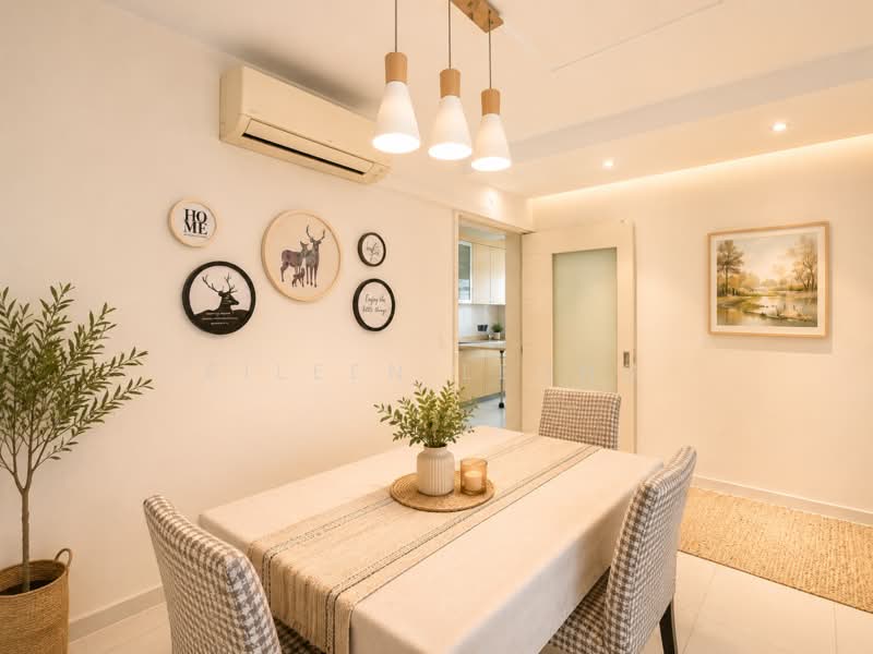 322B Anchorvale Drive, , 3 Bedrooms, 1,184 sqft, HDB Flat For Sale, by Eileen Leong, 500058672 - Dining Room - For Illustration Only - PropertyGuru.com.sg