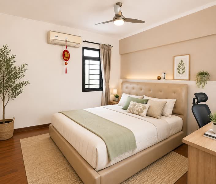 322B Anchorvale Drive, , 3 Bedrooms, 1,184 sqft, HDB Flat For Sale, by Eileen Leong, 500058672 - Master Room - For Illustration Only - PropertyGuru.com.sg